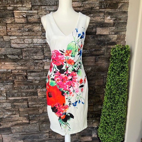 Premier Dresses & Skirts - Premier Vibrant Floral Midi Dress